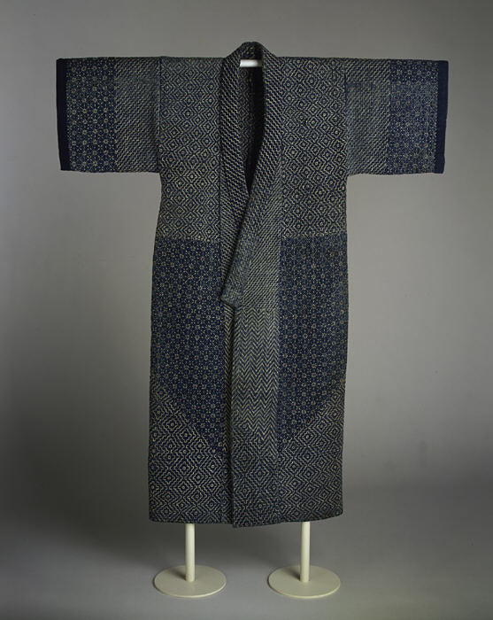 Sashiko Hishi-Moyo Pillow