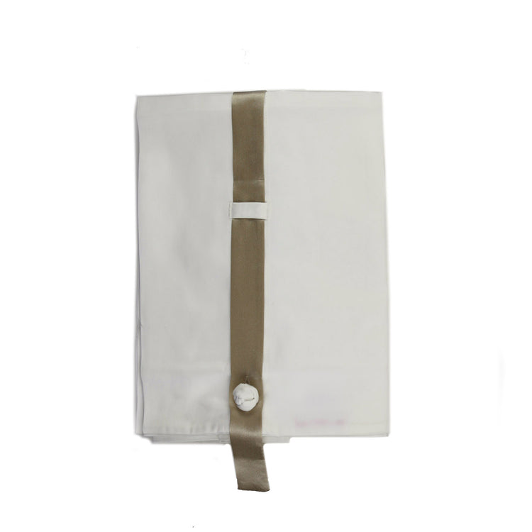 Cotton Pillowcases For Silk Band Sheeting