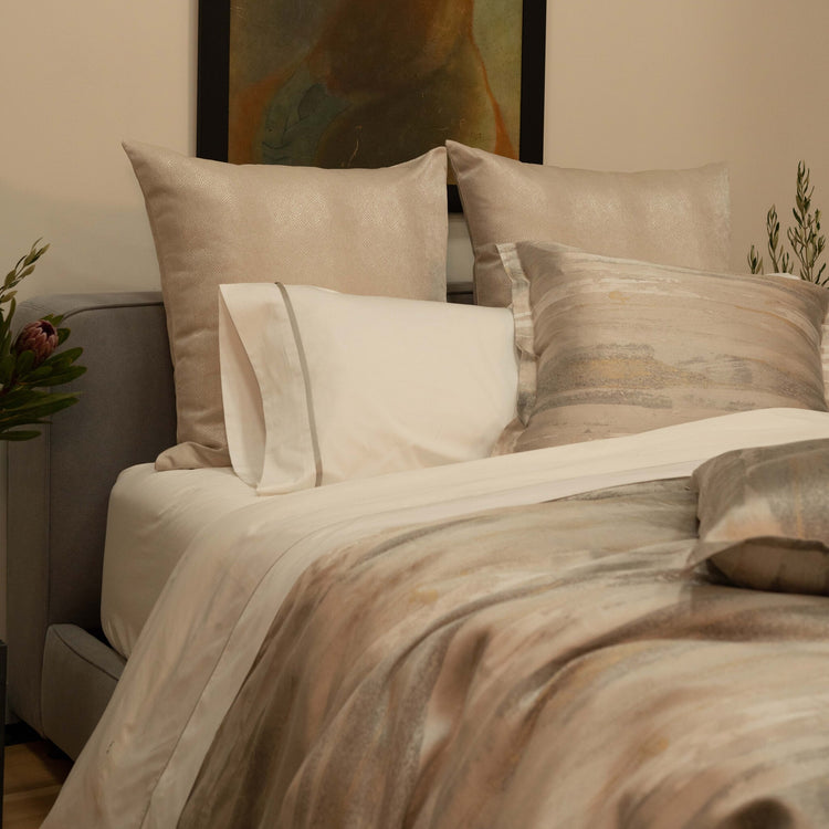 Product with title Horizon Duvet - DVHOK-GLD-SIL DVHOQ-GLD-SIL
