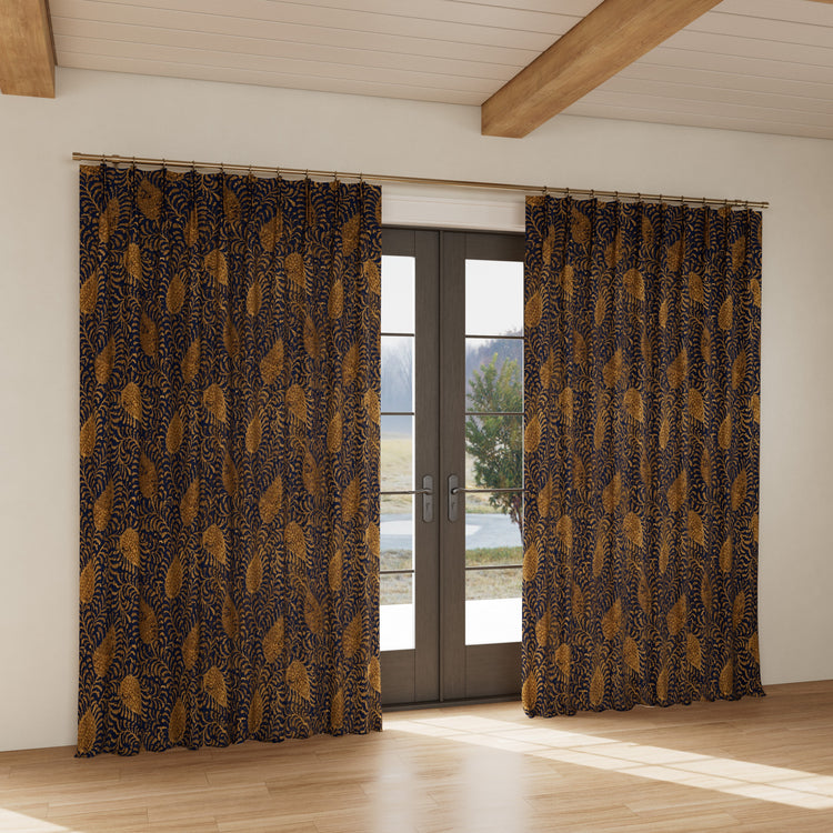 Custom curtain in Kinrande 