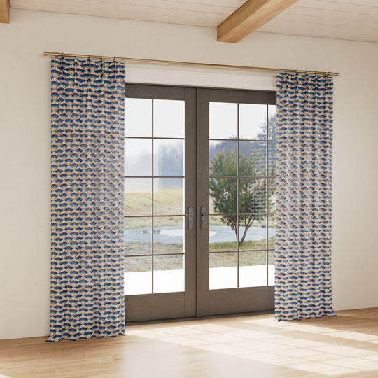 Custom Curtain in Maiolica