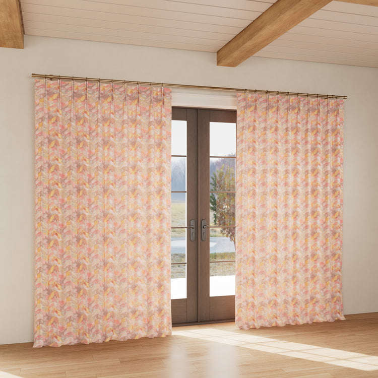 Custom curtain in Positano