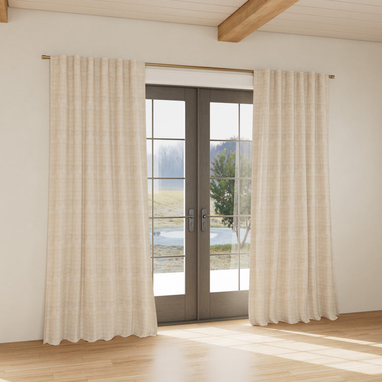 Custom curtain in Qasaba