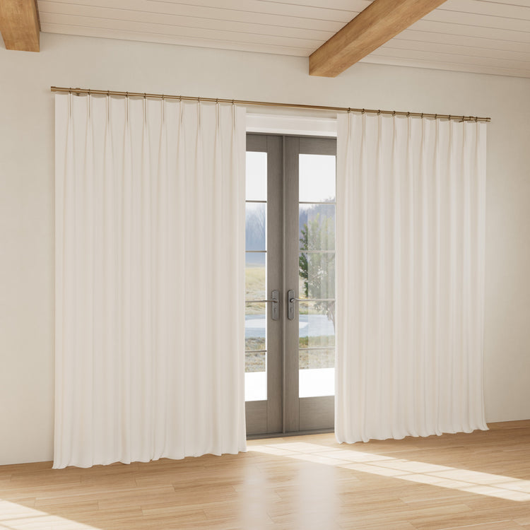 Custom curtain in Strata