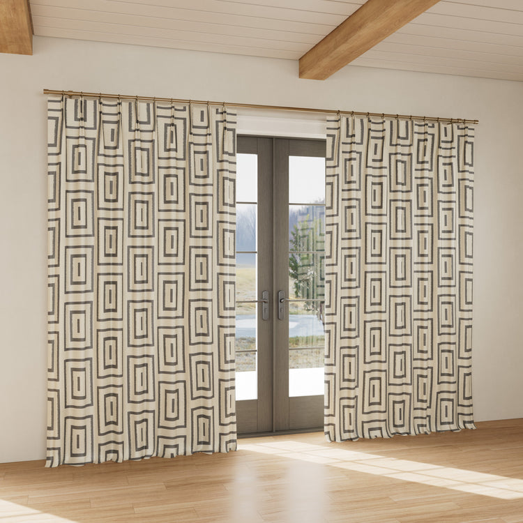 Custom curtain in Unmazed