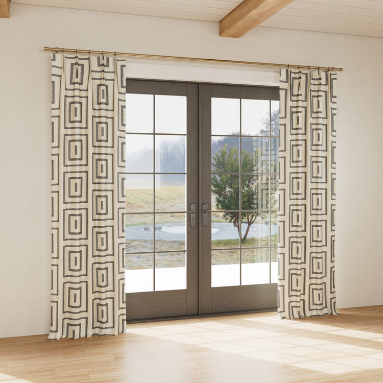 Custom curtain in Unmazed