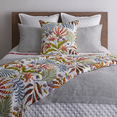 Double Diamond Coverlet Set - White