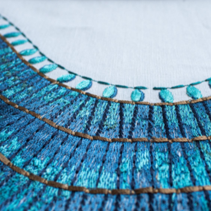 Egyptian Collar Yardage