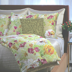 Peony Euro Sham